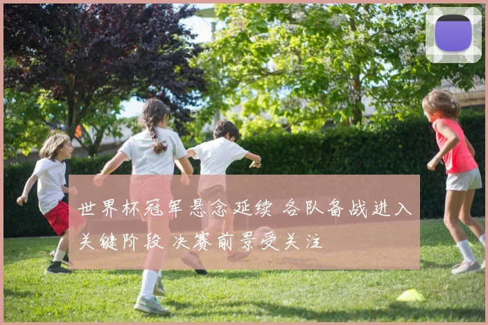 世界杯冠军悬念延续 各队备战进入关键阶段 决赛前景受关注